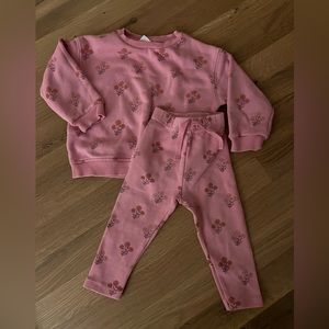 Zara baby girl matching set
